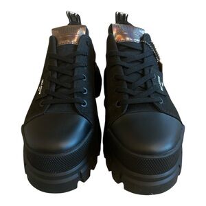 Palladium Revolt Lo TX Platform Sneakers - Black - Size 6.5- NWT